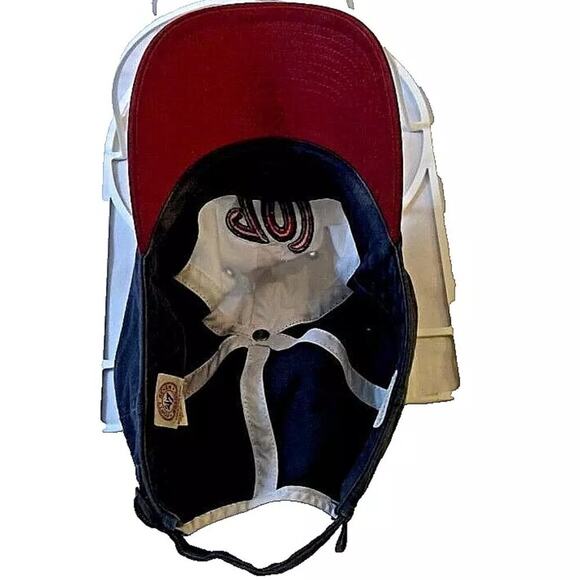 '47 Brand Washington Nationals Strapback Dad Hat/Cap Red/White/Blue MLB - Picture 5 of 8